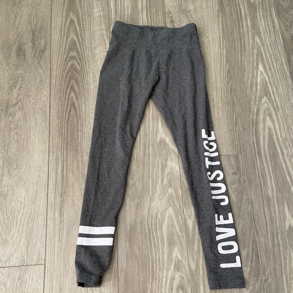 Justice gray pants